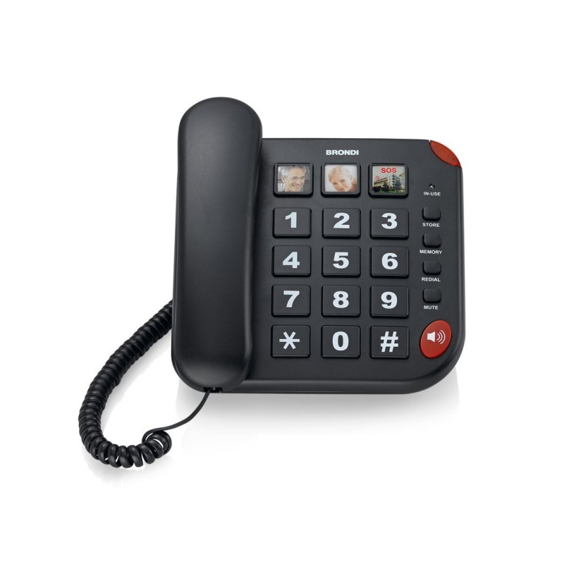 brondi-bravo-15-analog-telephone-caller-id-black