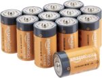 Алкални батерии AmazonBasics, тип D, 12 бр.