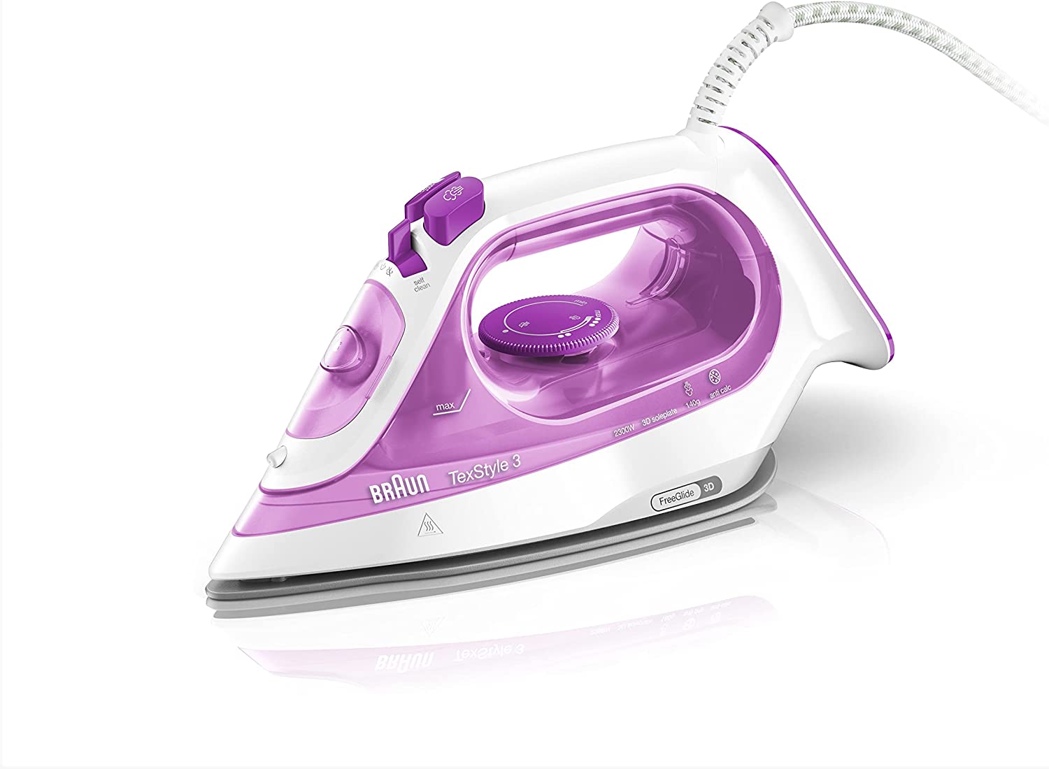 11214-01.jpg Парна ютия Braun Texstyle 3, SI 3030, FreeGlide 3D, 2300 W - Image 1