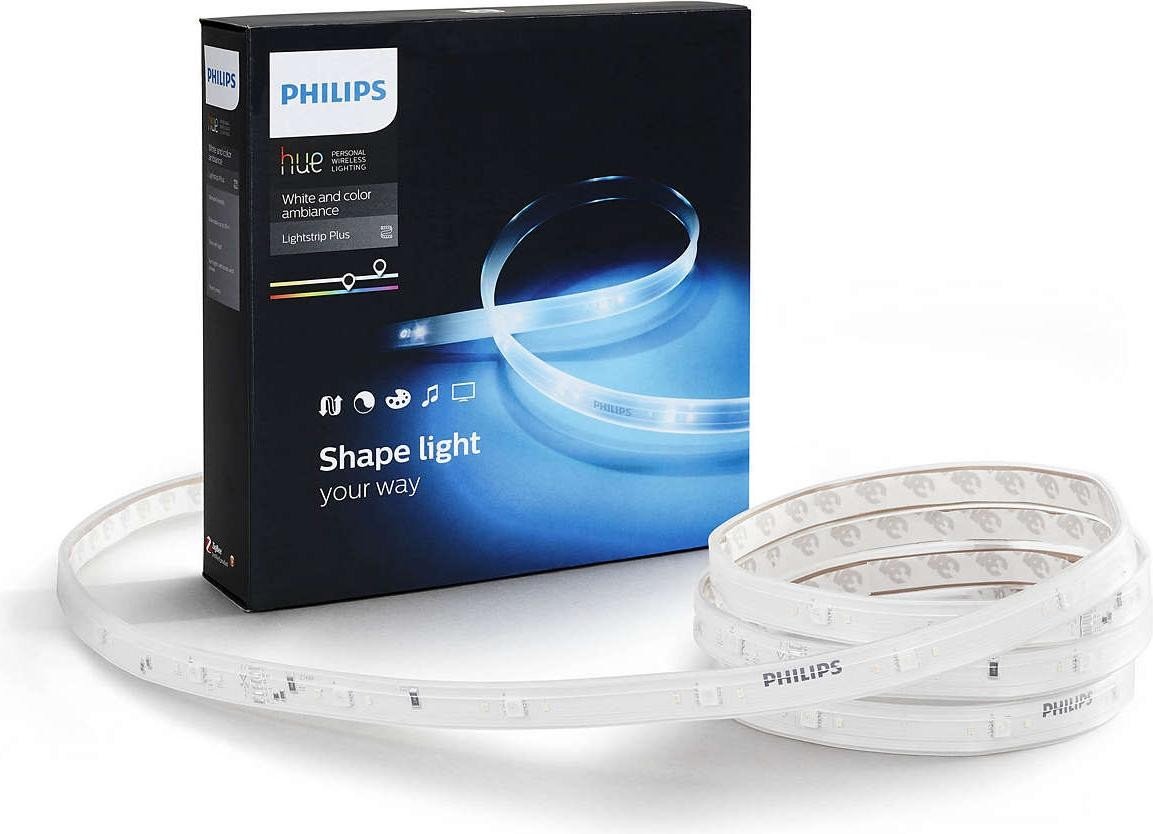 12096-01.jpg Светлинна лента Philips Hue White и Color Ambiance LED Lightstrip Plus - Image 1