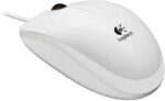 Мишка Logitech - B100, бяла - Image 2
