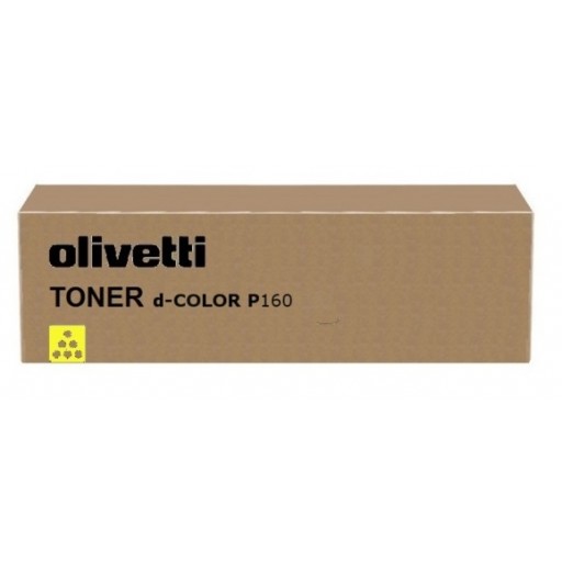 1498-01.jpg Тонер касета - цвят жълт Olivetti B0521 - Image 1