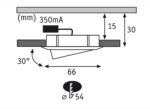 Комплект LED лампа 1x4.2W 7.5VA 230V Paulmann Möbel EBL - Image 2