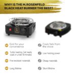 Горелка за въглища за наргиле M. Rosenfeld 500W - Image 2