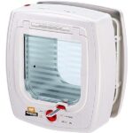 Врата за домашни любимци Ferplast Swing Microchip Cat Flap с микрочип