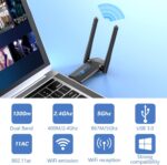USB Wifi ключ ElecMoga, 5dBi Dual Band 5GHz - Image 2