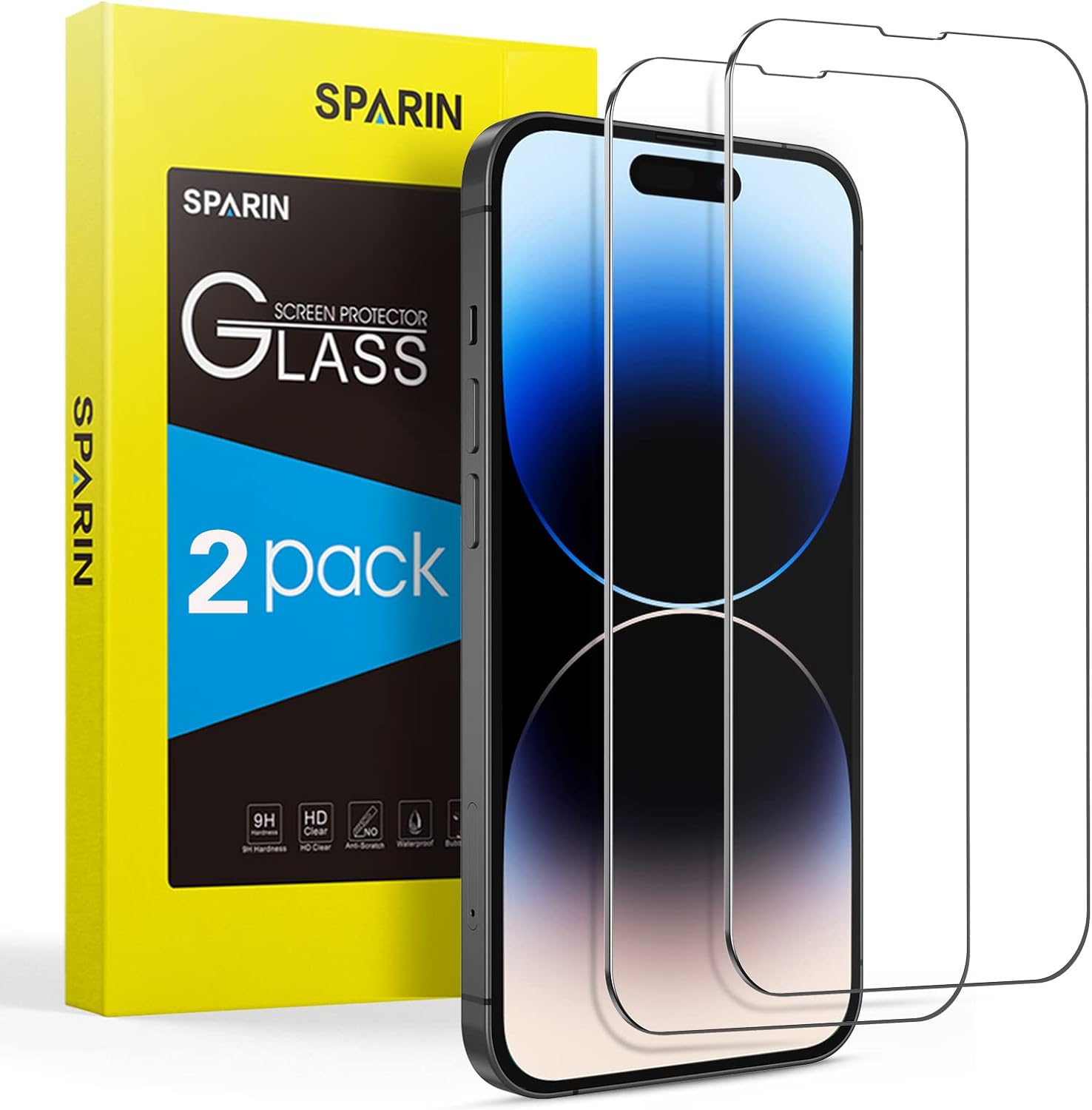 17209-01.jpg Протектор за екран за iPhone 14 Pro Max/ 14 Plus, 2 бр. SPARIN - Image 1