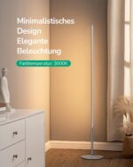 Подова лампа EDISHINE 3000K, 17W/1100LM, 146 см - Image 3