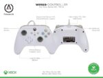 PowerA кабелен контролер за Xbox Series X|S - бял, геймпад, контролер за видеоигри/игри, работи с Xbox One - Image 2