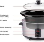 Alpina Slow Cooker - 3,5 литра - Керамичен вътрешен съд - 3 степени на топлина - Неръждаема стомана - Image 3