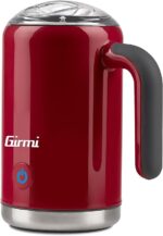 Girmi ML5402 ML54 Електрически пенообразувател за мляко Червен