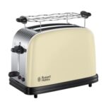 Тостер Russell Hobbs 23334-56 Classic, Променливо запичане, 1670 W, Крем