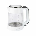 Електрическа кана Grundig WK 5860, 1.7 л, 2200W, Бял/Черен