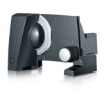 Колбасорезачка GRAEF Sliced Kitchen SKS 100, Без крак с назъбен нож, Черен
