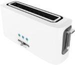 Вертикален тостер Cecotec ToastTaste бял черен (бял, дълъг слот) 03189