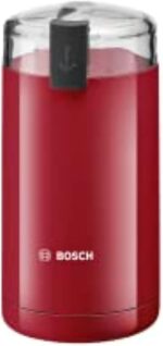 Електрическа кафемелачка Bosch с мощност 180 W TSM6A014R, червена