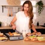 Плосък тостер Cecotec Turbo EasyToast InoxDark за всички видове хляб и сладкиши - Image 2