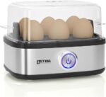 OSTBA Rapid Egg Boiler, 400 W компактна многофункционална яйцеварка, 6 яйца