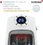 Нагревател с щепсел Korona 60010 - Image 4