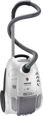 Прахосмукачка Hoover TE70 TE66 Telios Plus с торба, маневрена връзка за маркуч на 360°, бяла - Image 6