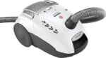 Прахосмукачка Hoover TE70 TE66 Telios Plus с торба, маневрена връзка за маркуч на 360°, бяла - Image 5