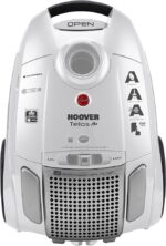Прахосмукачка Hoover TE70 TE66 Telios Plus с торба, маневрена връзка за маркуч на 360°, бяла - Image 4