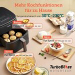Фритюрник с горещ въздух COSORI с регулируеми нива на вентилатора, Turbo Blaze™, 6 L - Image 2