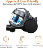 Прахосмукачка без торба AMAZONBASICS VCS35B15KC-70 - Image 4