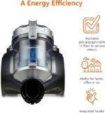 Прахосмукачка без торба AMAZONBASICS VCS35B15KC-70 - Image 3