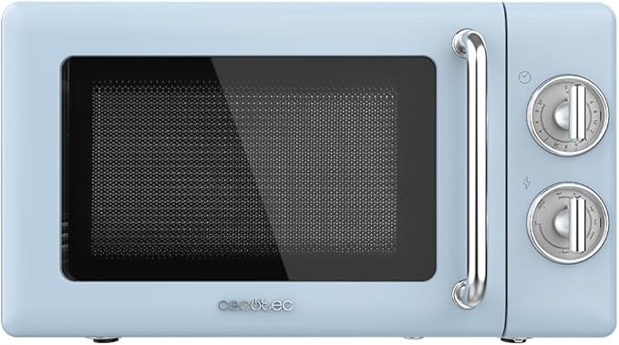 18939.jpg Микровълнова Cecotec 20L с грил Proclean 3110 Retro Blue. 700 W - Image 1