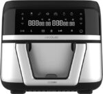 Cecotec 9 L безмаслен въздушен фритюрник Cecofry Dual 9000 Air Fryer. 2850 W, цифров и компактен, двойна температура - Image 2