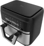 Cecotec 9 L безмаслен въздушен фритюрник Cecofry Dual 9000 Air Fryer. 2850 W, цифров и компактен, двойна температура - Image 3