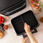 Cecotec 9 L безмаслен въздушен фритюрник Cecofry Dual 9000 Air Fryer. 2850 W, цифров и компактен, двойна температура - Image 4
