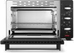 Beko - BMOF19B - Електрическа фурна, Готвене с вентилатор, 19 литра, 1380 W, 3 функции, 60 минути таймер, температура до 220° - черна, 47,4 x 28,3 x 28,3 cm, 6,5 kg Превъртете върху изображението, за да го увеличите Beko - BMOF19B - Електрическа фурна, Готвене с вентилатор - Image 2