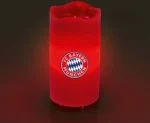 Свещ от истински восък с въртяща се проекция на логото на FCB - Image 4