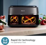 Фритюрник с горещ въздух Philips Dual Basket Airfryer Series 3000 - Image 4
