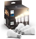 Комплект лампи Philips Hue White E27 9W/800lm WW (929001821625) 4бр.