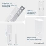 Интелигентен мониторинг на прозорци, 142800A0 Homematic IP сензор - Image 4