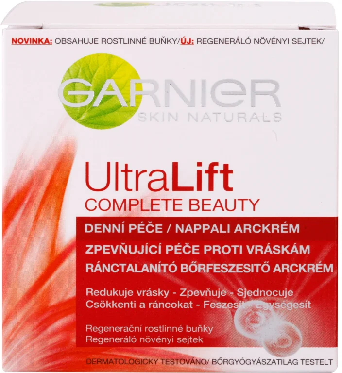 20839.webp Стягащ дневен крем против бръчки Garnier UltraLift Complete Beauty - Image 1