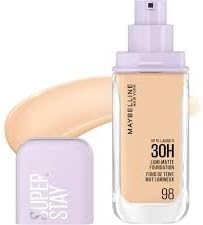 21la79yyhgl._ac_.jpg Фондьотен Maybelline New York Super Stay Lumi Matte Foundation 098 - Image 1