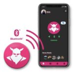 Сензор за каска UVEX Tocsen Button Розов 2021 - Image 3