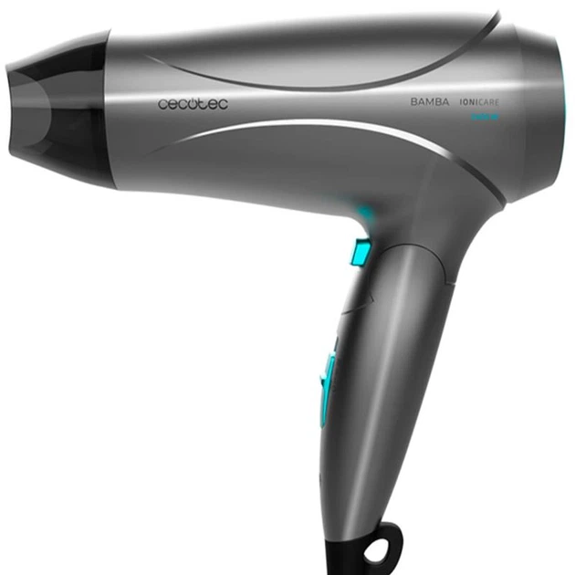 348192295.webp Йонен сешоар Bamba Ionicare Power&Go Black, 04327 - Image 1