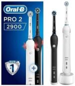 Акумулаторна електрическа четка за зъби Oral-B Pro 2 2900 2 броя четки - Image 3