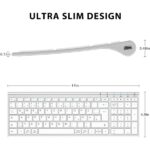 Клавиатура iClever BK10 Bluetooth- Немска подредба - Image 4