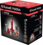 Ръчен пасатор Russell Hobs 24700-56 3 в 1 Desire 3 в 1-24700-56, червен - Image 6
