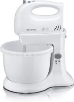 Комплект кухненски миксер Severin, HM 3810 / бяло-сив - Image 6