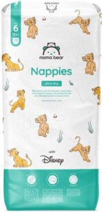 Пелени Mama Bear Disney Ultra Dry пелени, размер 6 (15+ кг), 70 броя, бели