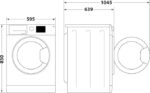 Пералня Hotpoint Ariston NBT 108 BLACK IT 10 кг - Image 2