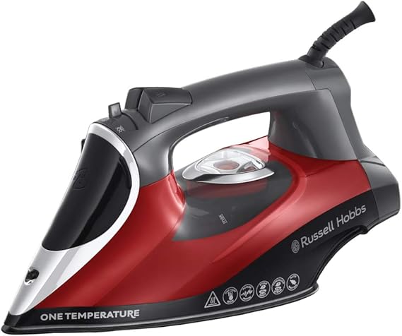 51fws-sbbzl._ac_sx569_.jpg Ютия Russell Hobbs One Temperature Iron - Image 1