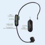 2.4G Безжичен микрофон, слушалки, работно време 6 часа - Image 2